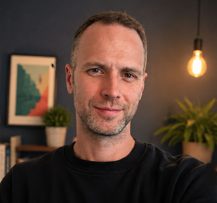 Portrait of David Sharkey